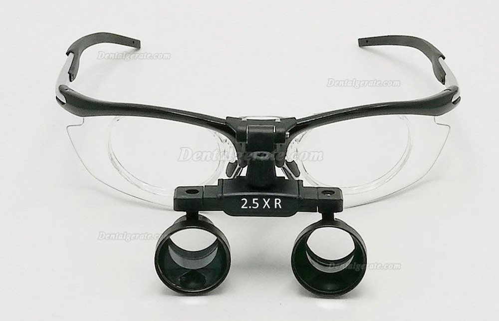 YUYO DY-111 2.5X Dental Binokularlupen Medizinische Lupe Demontage Antifogging Lupe
